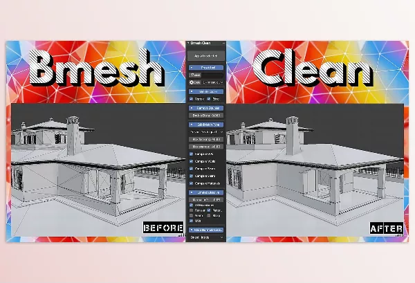 Blender – Bmesh Clean Addon Download v1.1.2