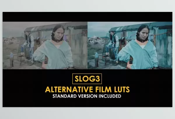 Videohive – Slog3 Alternative Film and Standard Color LUTs Download 51047314