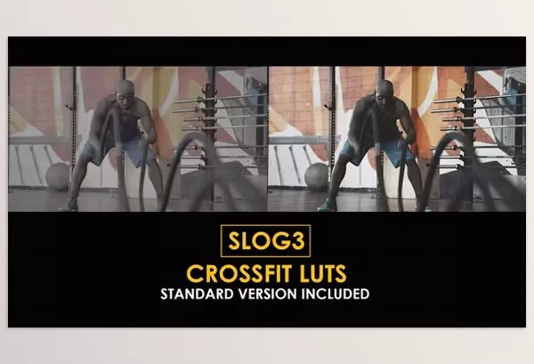 Videohive – Slog3 Crossfit and Standard Color LUTs Download 51048050