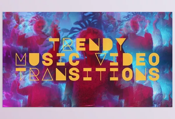 Videohive – Trendy Music Video Transitions Download 51203148