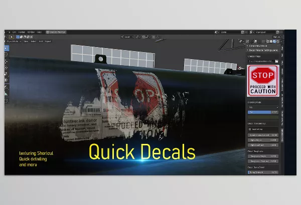 Blender – Quick Decals Download v2.1.0