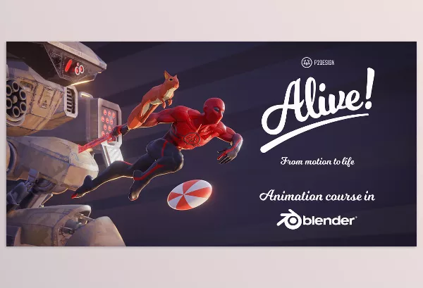 Blender – Alive Download (Animation Course In Blender)