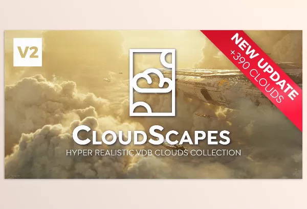 Blender – Cloudscapes Download v2 (Hyper Realistic Vdb Clouds And Explosions Collection)