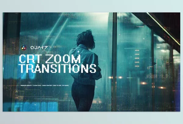 Videohive – CRT Zoom Transitions for DaVinci Resolve Download 51485430