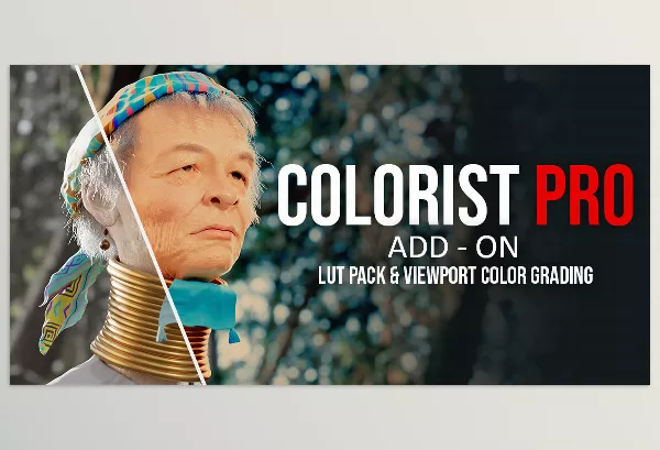 Blender – Colorist Pro Download v1.2.0 + Asset (Luts & Viewport Color Grading)