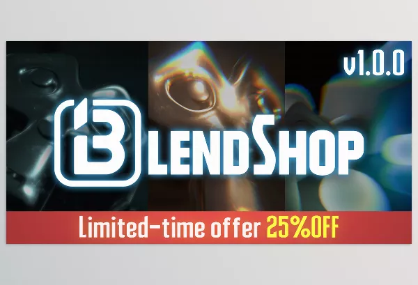 Blender – BlendShop Download v1.0.2 (Layer Based Compositing/Color Grading Tool)