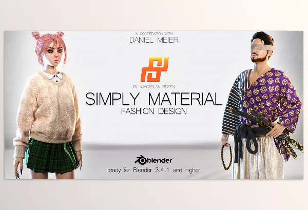 Blender – Simply Material Fashion Design Download v1.8