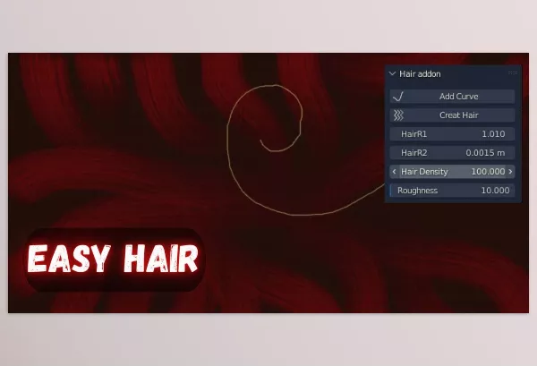 Blender – Easy Hair Download v2.0