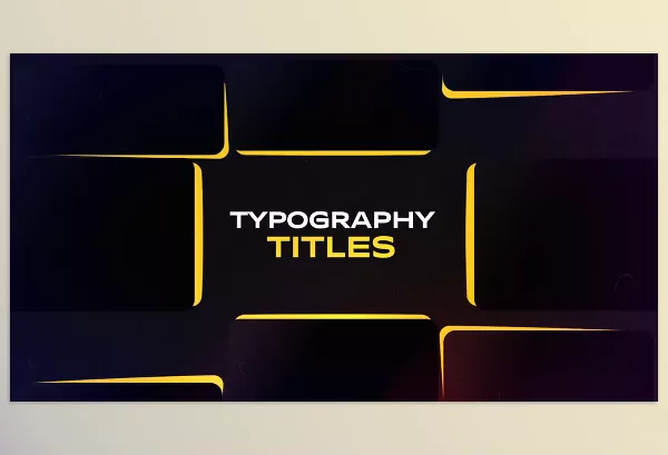 Videohive – Typography Titles for Premiere Pro Download 53315299