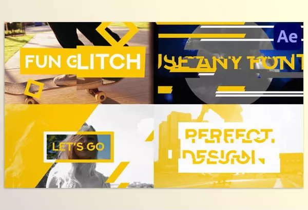 Videohive – Fun Glitch for After Effects Download 53578630