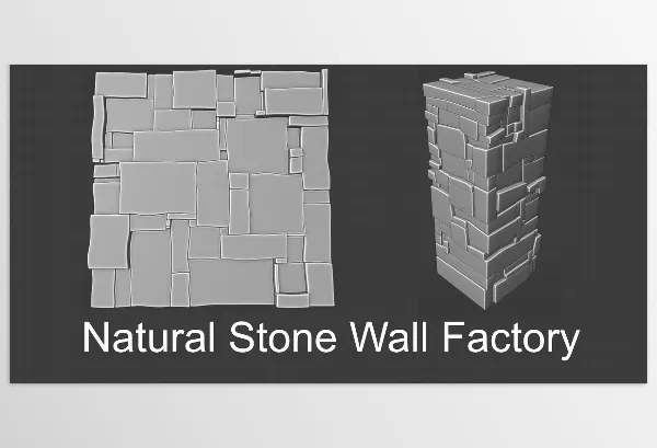 Blender – Natural Stone Wall Factory Download v1.1