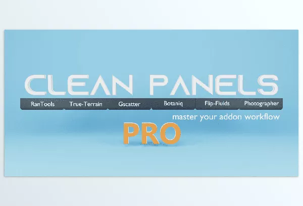 Blender – Clean Panels Pro Download v6.1.3 (With Delayed Addon Loading)