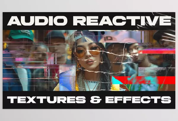 Videohive – Audio Reactive Textures and Effects Download 54531424