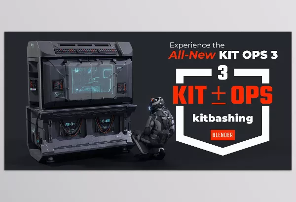 Blender – Kit Ops 3 Pro: Premiere Kitbashing Addon Download v3.0.22