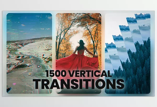 Videohive – 1500+ Vertical Transitions Download 53244977