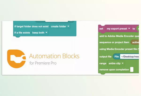 Aescripts – Automation Blocks for Premiere Pro Download v1.1.004 (Win, Mac)