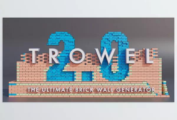 Blender – Trowel Download v2.5 (The Ultimate Brick Wall Generator)