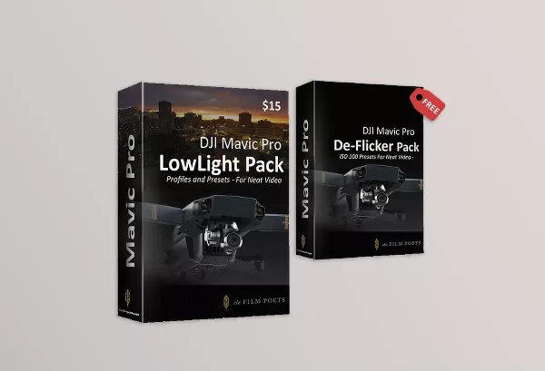 The Film Poets – LowLight Pack For DJI Mavic Pro and Neat Video Download