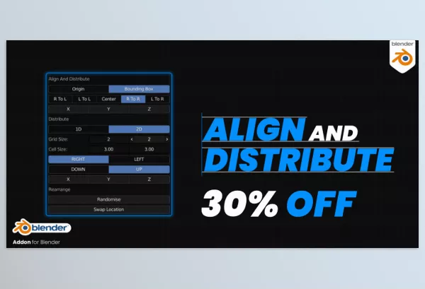 Blender – Align And Distribute Download v3.0.1