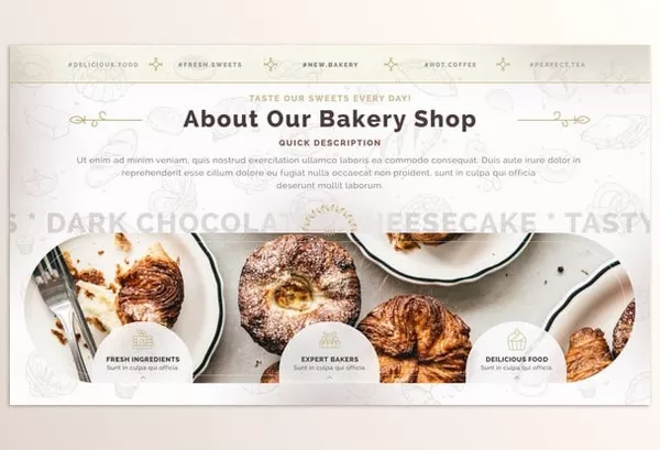 Videohive – Bakery Shop Promo Download 55161534