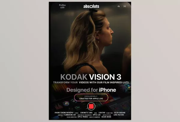 absoluts – Kodak Vision 3 Lut for iPhone Download