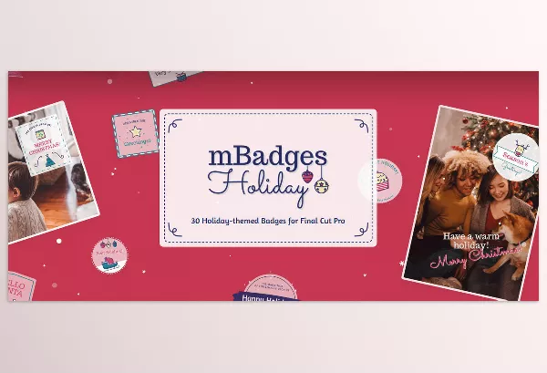 MotionVFX – mBadges Holiday Download