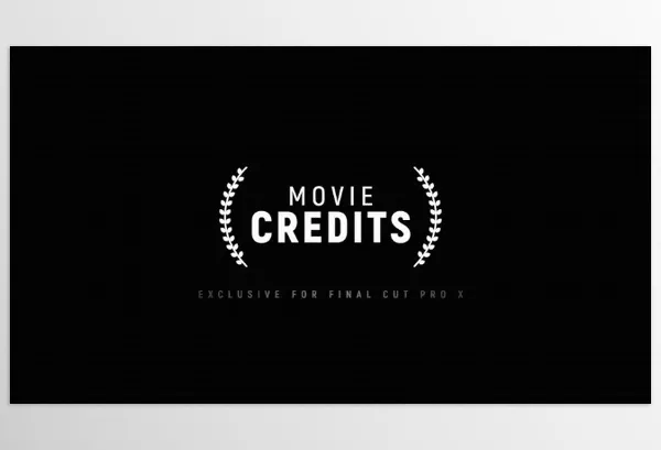 LenoFX – Movie Credits for Final Cut Pro Download