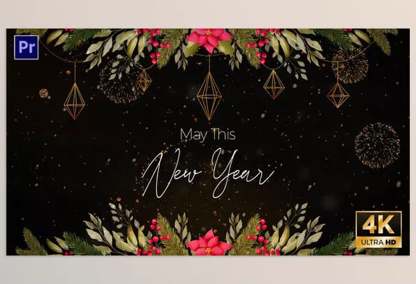 Videohive – New Year Wishes New Year Greetings V2 Download 55206762