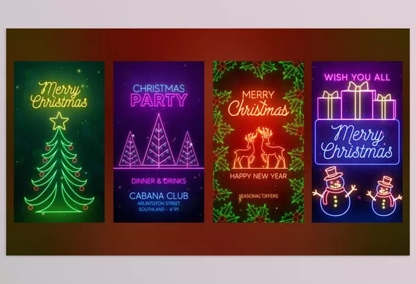 Videohive – Christmas Party Instagram Stories Download 55628483