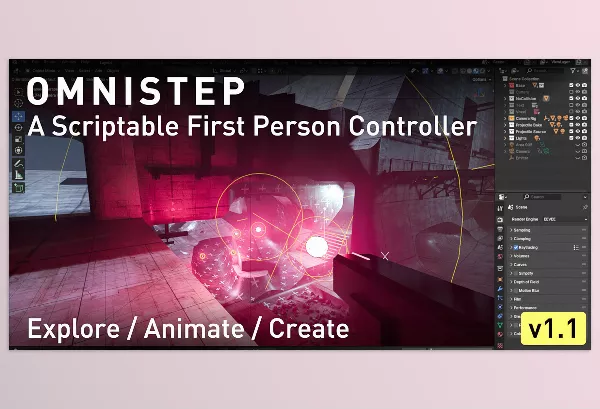 Blender – Omnistep Download v1.1.0 for Blender