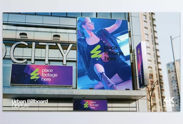 Videohive – Urban Billboard Mockup Download 55657380