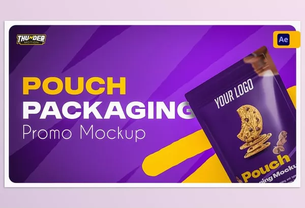 Videohive – Pouch Packaging Promo Mockup Download 54995395