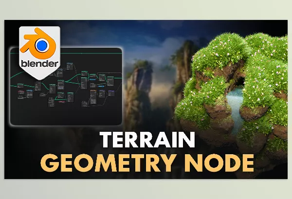 Blender Geometry Node Terrain Generator Download