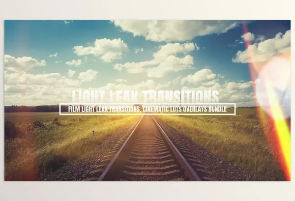 Videohive – Film Burn Light Leak Transitions and Cinematic LUTs Overlays Bundle Download 55742030