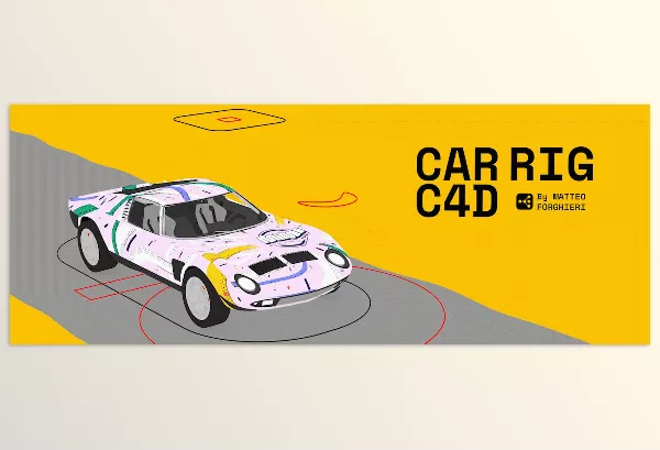 Gunroad – Car Rig for C4D Download v032