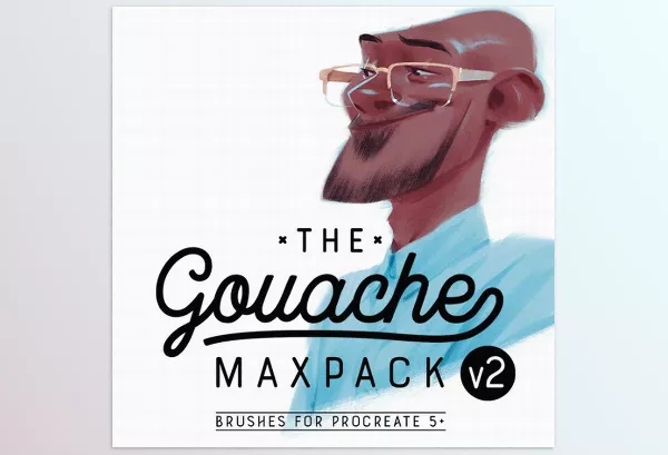 Gumroad – The Gouache MaxPack v2 – Brushes for Procreate Download