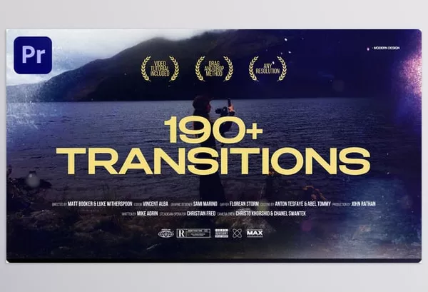 Videohive – 190+ Transitions Bundle Download 56162380