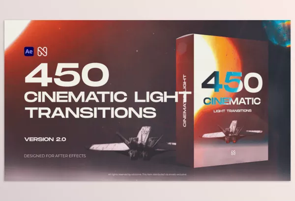 Videohive – Cinematic Light Transitions Download 56304444