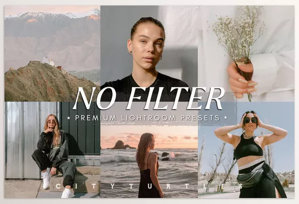 CityTurtles – NO FILTER Natural Subtle Lightroom Presets Download