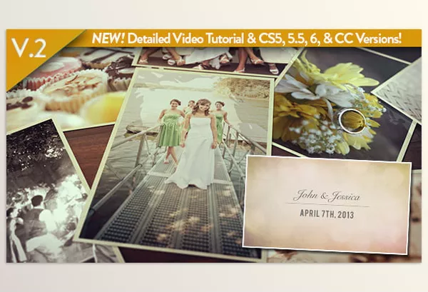 Videohive – Wedding Photos Slideshow Download 4565295