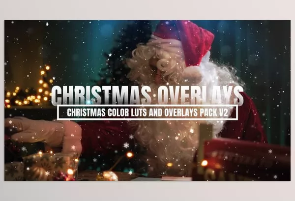 Videohive – Christmas Color Luts And Overlays Pack V2 Download 55698731