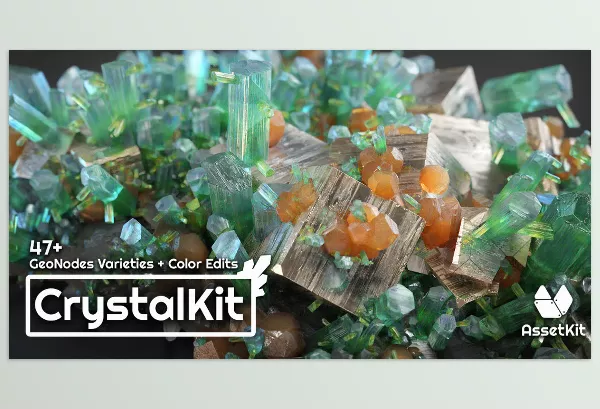 Blender – Crystal Kit 3D Asset Kit Download v1.2